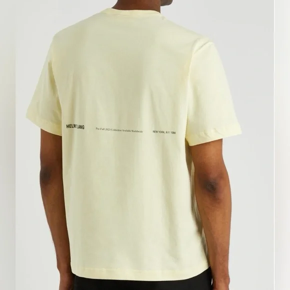 Helmut Lang Men’s Printed Cotton T-Shirt - Picture 14 of 16